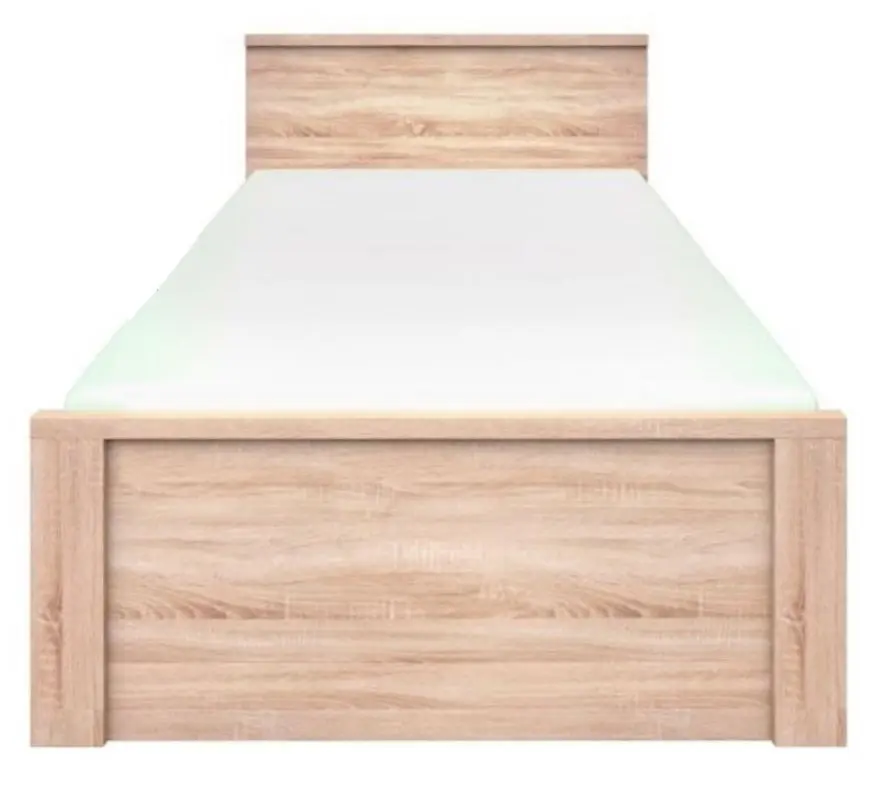 Кровать Tempo Kondela Topty Typ 43 120x200 (Sonoma Oak)