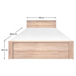 Pat Tempo Kondela Topty Typ 44 140x200 (Sonoma Oak) Thumb