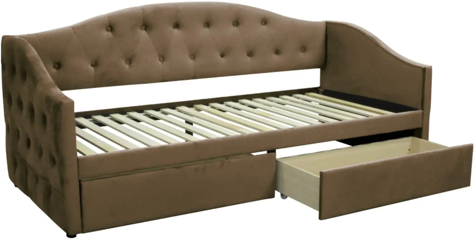 Кровать Tempo Kondela Zaska 90x200 (Brown)