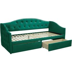 Кровать Tempo Kondela Zaska 90x200 (Green) Thumb