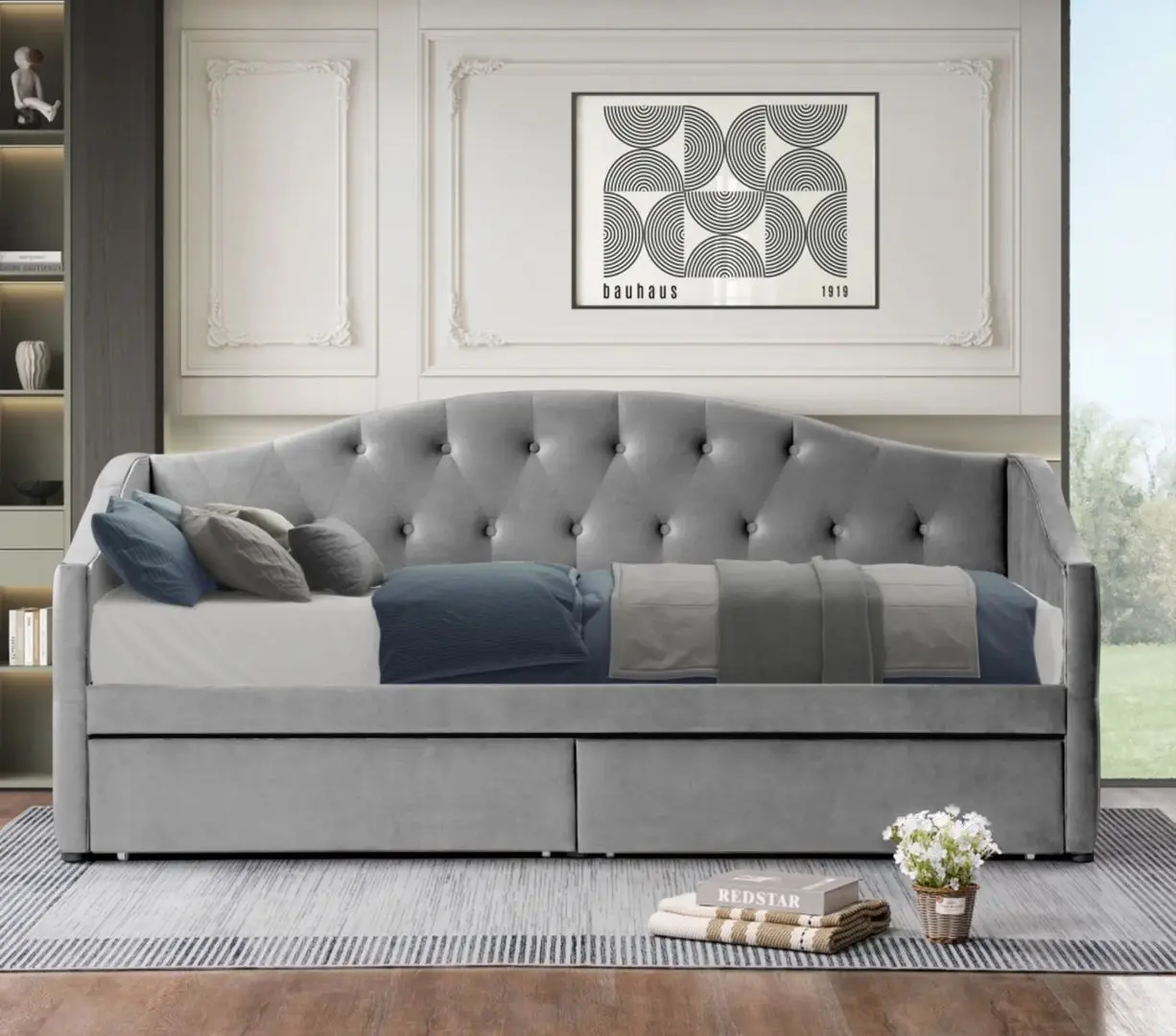 Pat Tempo Kondela Zaska 90x200 (Grey)