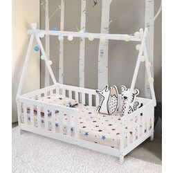 Pat casuta U-Grow UMPC-6256W 70x140 (White)