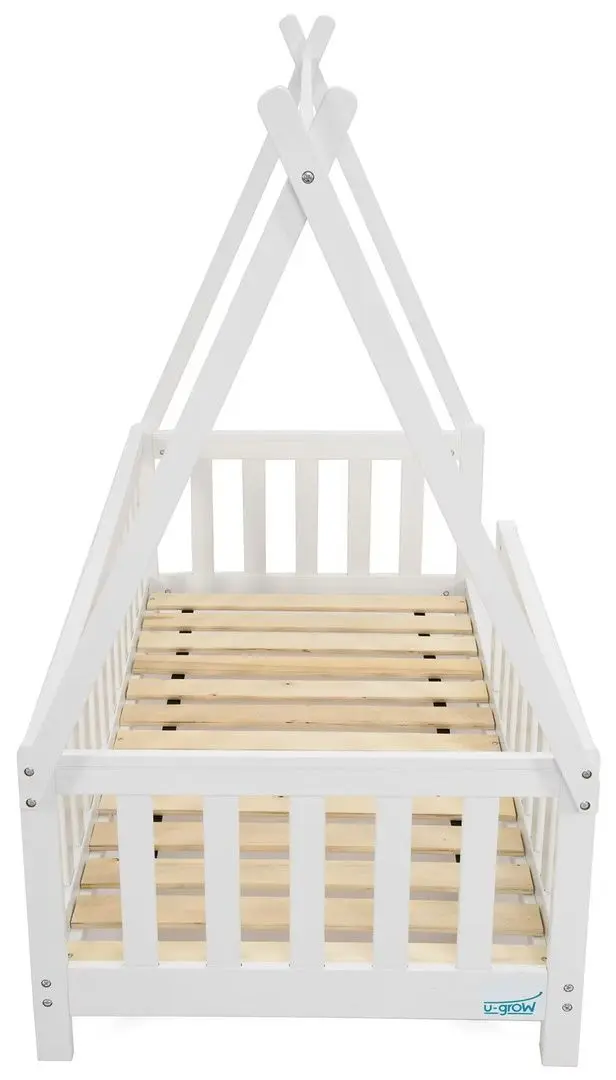 Pat casuta U-Grow UMPC-6256W 70x140 (White)