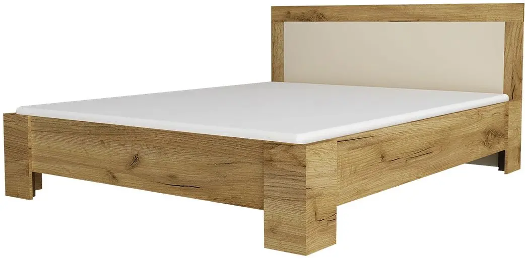 Pat Yasen Denver baza lamele 140x200 (Craft Oak Gold/Vanilla)