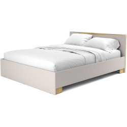 Pat Yasen Leo cu lamele 160x200 (Cashmere/Artisan Oak) Thumb