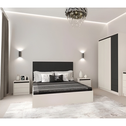 Pat Yasen Monaco LOZ160 mecanism de ridicare 160x200 (Cashmere/Grey Soft Touch)