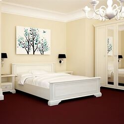 Pat Yasen White 180x200 (Silver Oak)