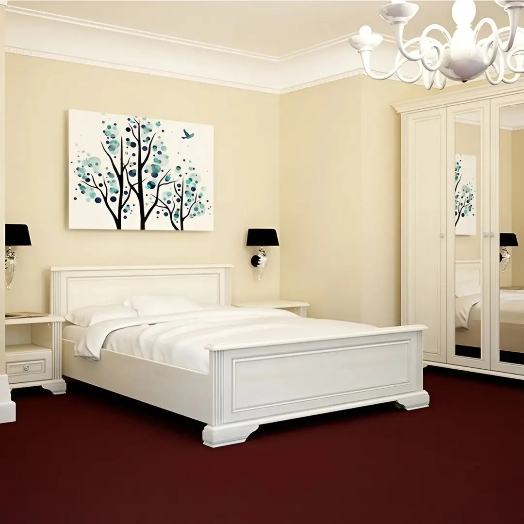 Кровать Yasen White 180x200 (Сосна Серебряная)