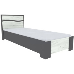 Pat Yasen Jeneva baza lamele 80x200 (Graphite Grey/Craft Oak White) Thumb