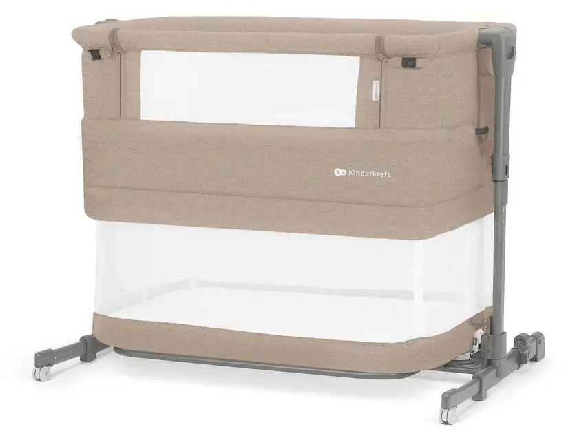 Кроватка-люлька 3в1 Kinderkraft Neste Grow KCNEGR00BEG0000 (Beige) - 3