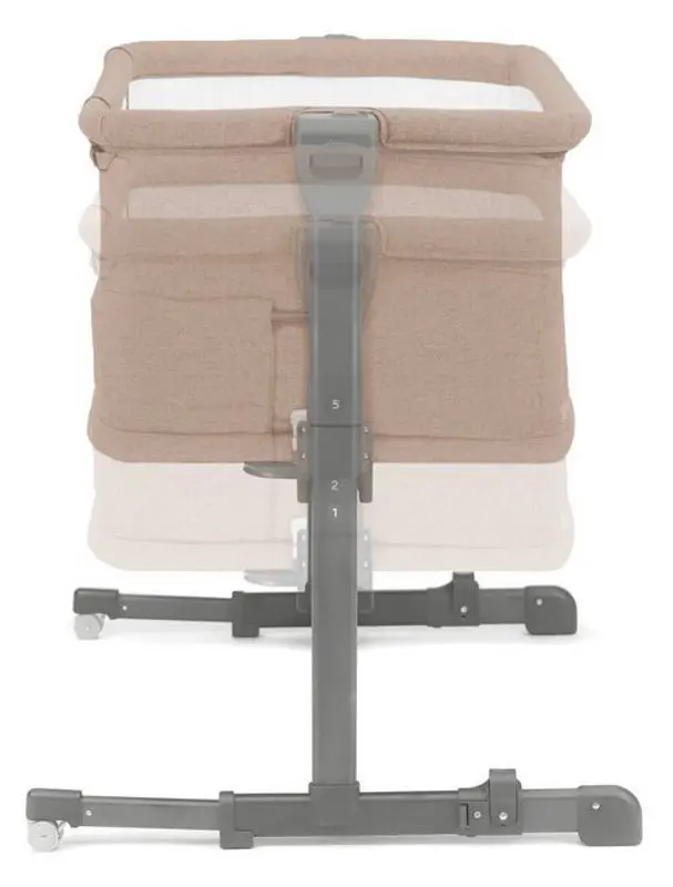 Кроватка-люлька 3в1 Kinderkraft Neste Grow KCNEGR00BEG0000 (Beige) - 8