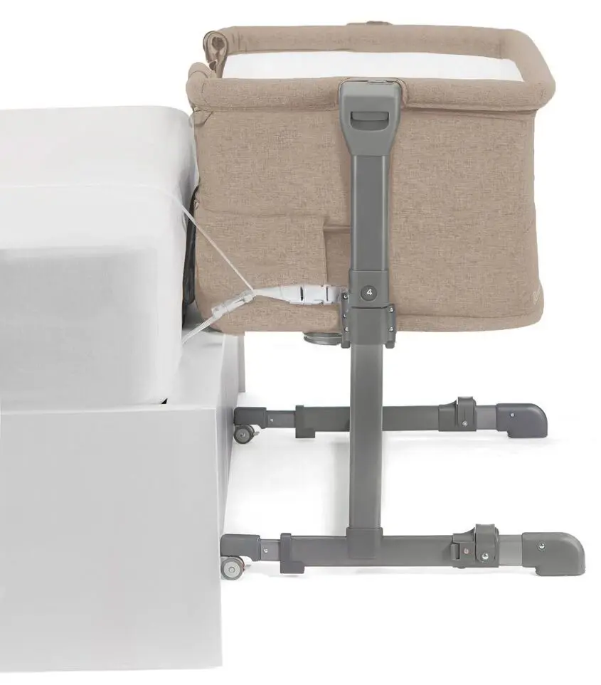 Кроватка-люлька 3в1 Kinderkraft Neste Grow KCNEGR00BEG0000 (Beige) - 9