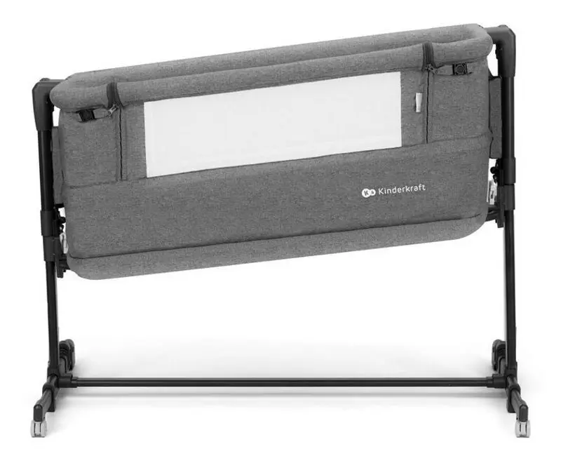 Кроватка-люлька 3в1 Kinderkraft Neste Grow KCNEGR00GRY0000 (Dark Grey) - 4
