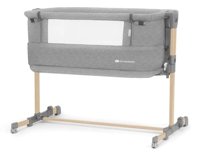 Кроватка-люлька 3в1 Kinderkraft Neste Grow KCNEGR00LGR000W (Grey) - 2
