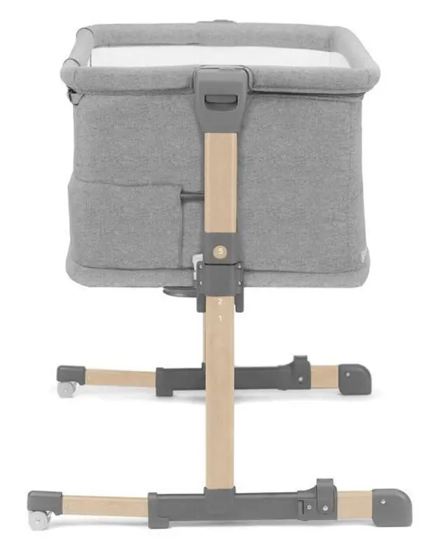 Кроватка-люлька 3в1 Kinderkraft Neste Grow KCNEGR00LGR000W (Grey) - 4