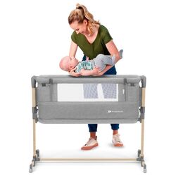 Кроватка-люлька 3в1 Kinderkraft Neste Grow KCNEGR00LGR000W (Grey) Thumb
