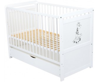 Patuc 2in1 BabyNeeds Nadia II Girafa + sertar (White)