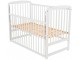 Кроватка BabyNeeds Ola + опускающаяся стенка (White)