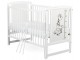 Patuc BabyNeeds Timmi Girafa + saltea 12cm + laterala culisanta (White)