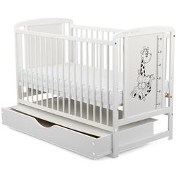 Patuc BabyNeeds Timmi Girafa + saltea 12cm + sertar (White) Thumb