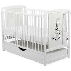 Patuc BabyNeeds Timmi Girafa + saltea 12cm + sertar (White) Thumb