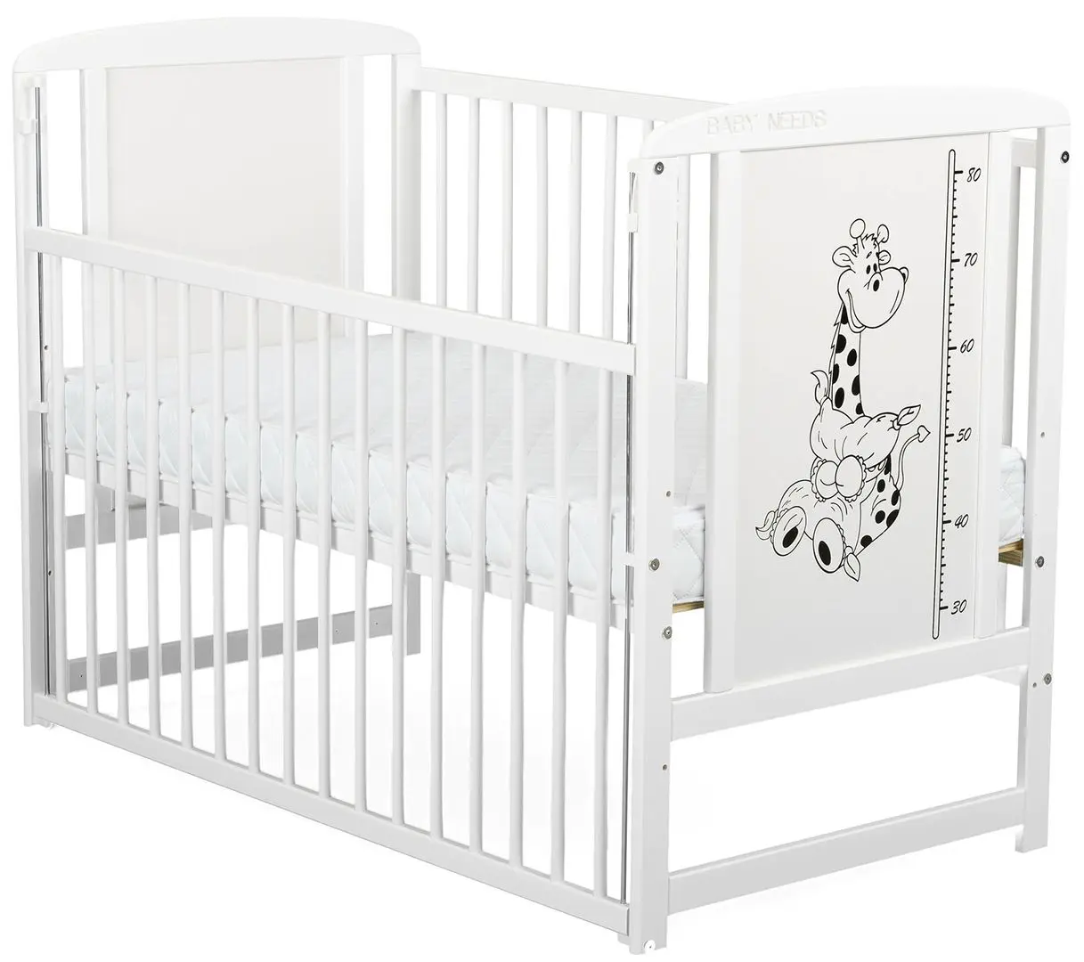 Patuc BabyNeeds Timmi Girafa + laterala culisanta (White)