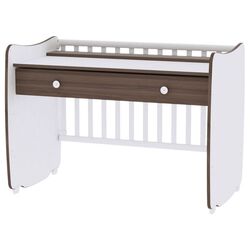 Кроватка Bertoni (Lorelli) Dream New 60x120 (White/Light Oak) Thumb