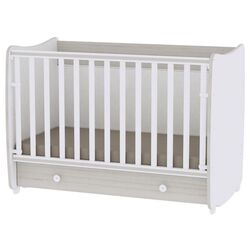 Кроватка Bertoni (Lorelli) Dream New 60x120 (White/Light Oak)