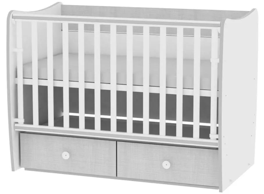 Кроватка Bertoni (Lorelli) Matrix New (White) - 2