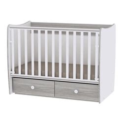 Кроватка Bertoni (Lorelli) Matrix New (White/Artwood)