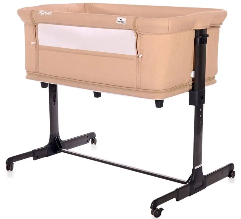 Pătuc-leagăn Patuc 2în1 Bertoni (Lorelli) Milano (Beige)