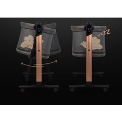 Кроватка-люлька 4в1 Cavoe COQ (Meteorite) Thumb