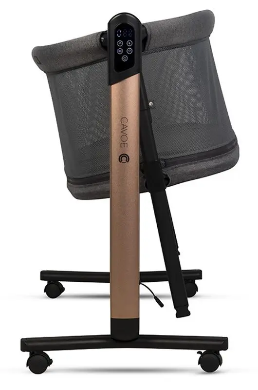 Кроватка-люлька 4в1 Cavoe COQ (Meteorite)