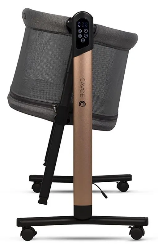 Кроватка-люлька 4в1 Cavoe COQ (Meteorite)