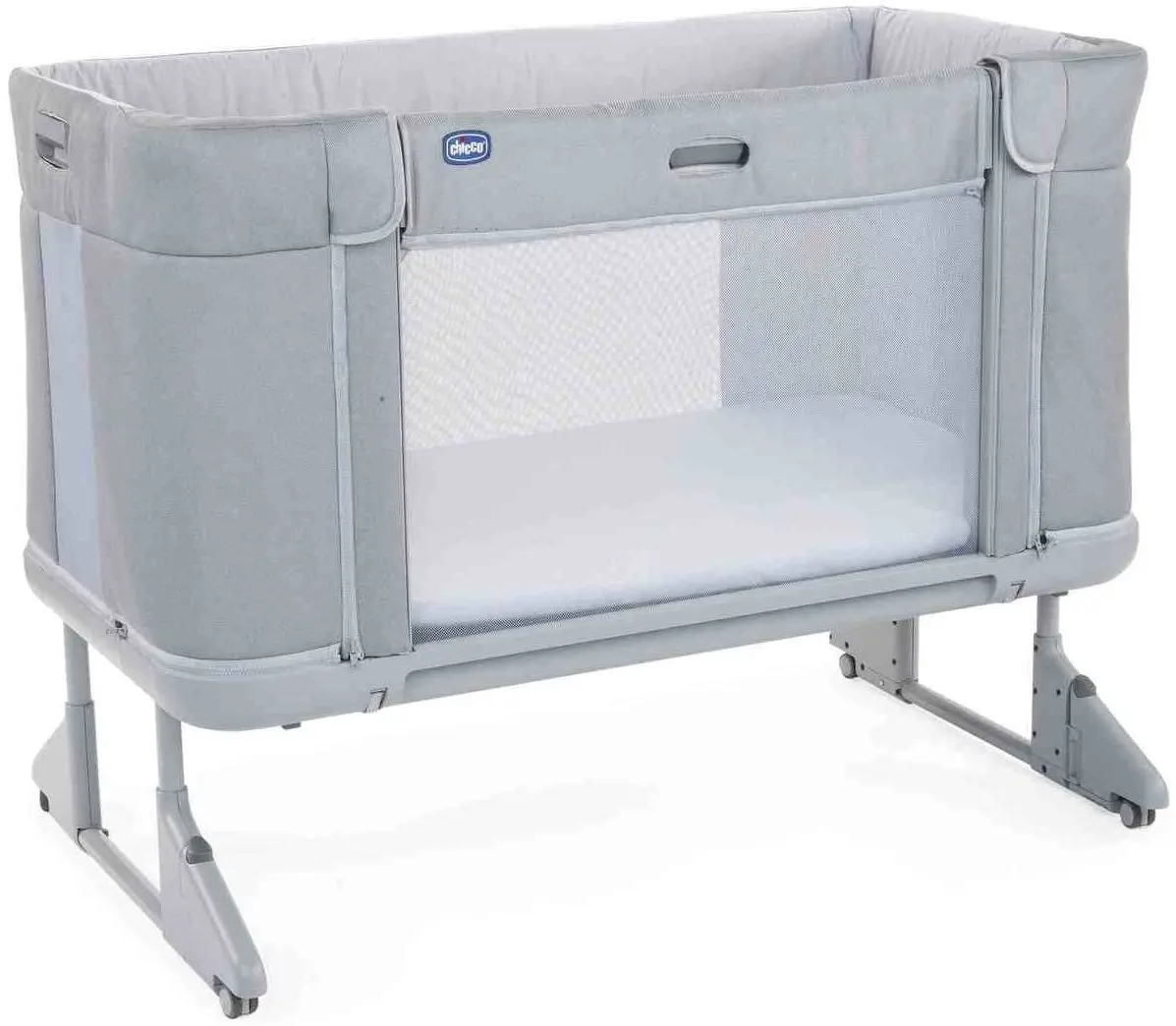 Кроватка Chicco Next2Me Forever (Cool Grey)