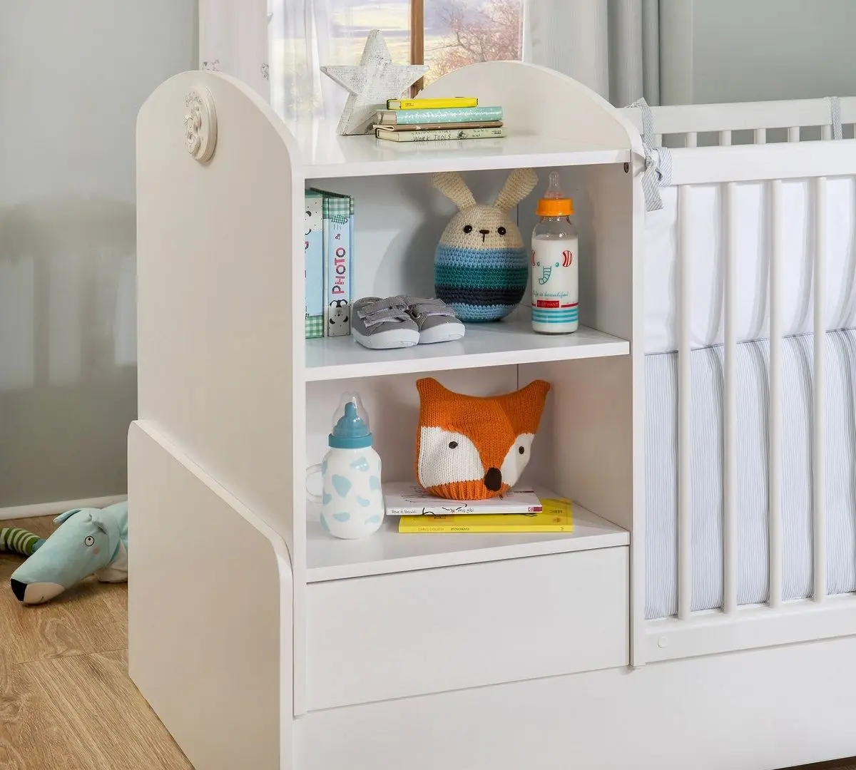 Кроватка Cilek Baby Cotton 20.24.1016.00 White (75x160) - 3