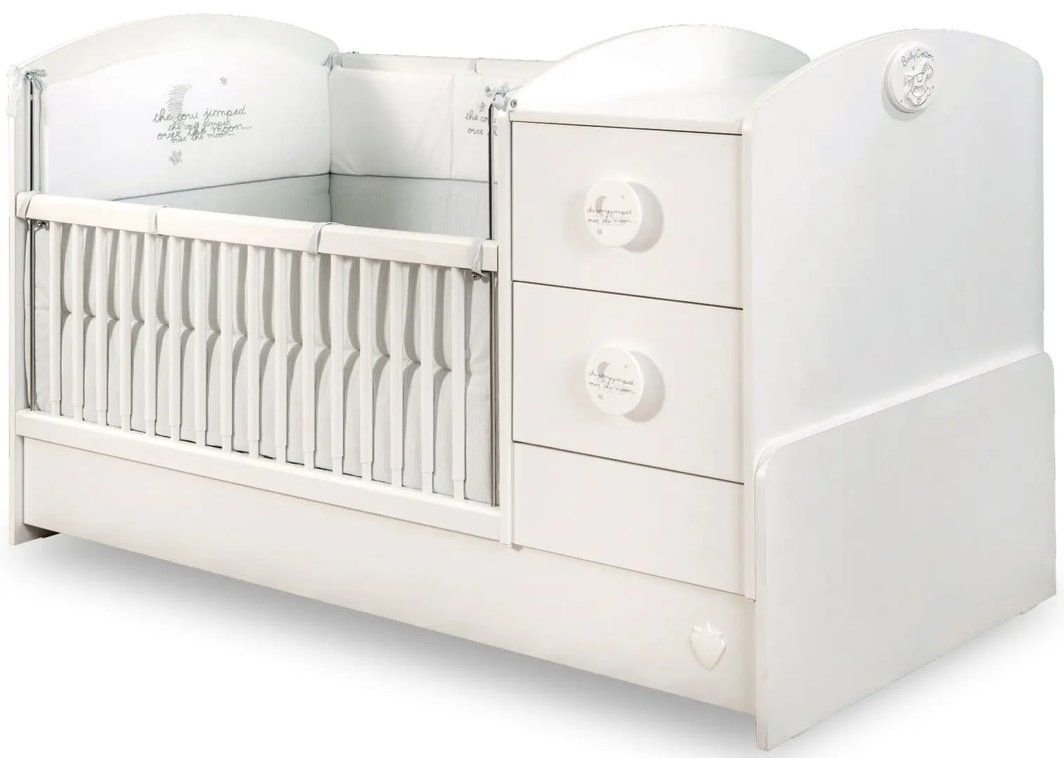 Кроватка Cilek Baby Cotton 20.24.1016.00 White (75x160)