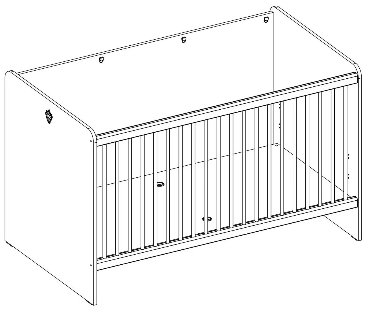 Кроватка Cilek Mocha 20.30.1016.00 (70x140)