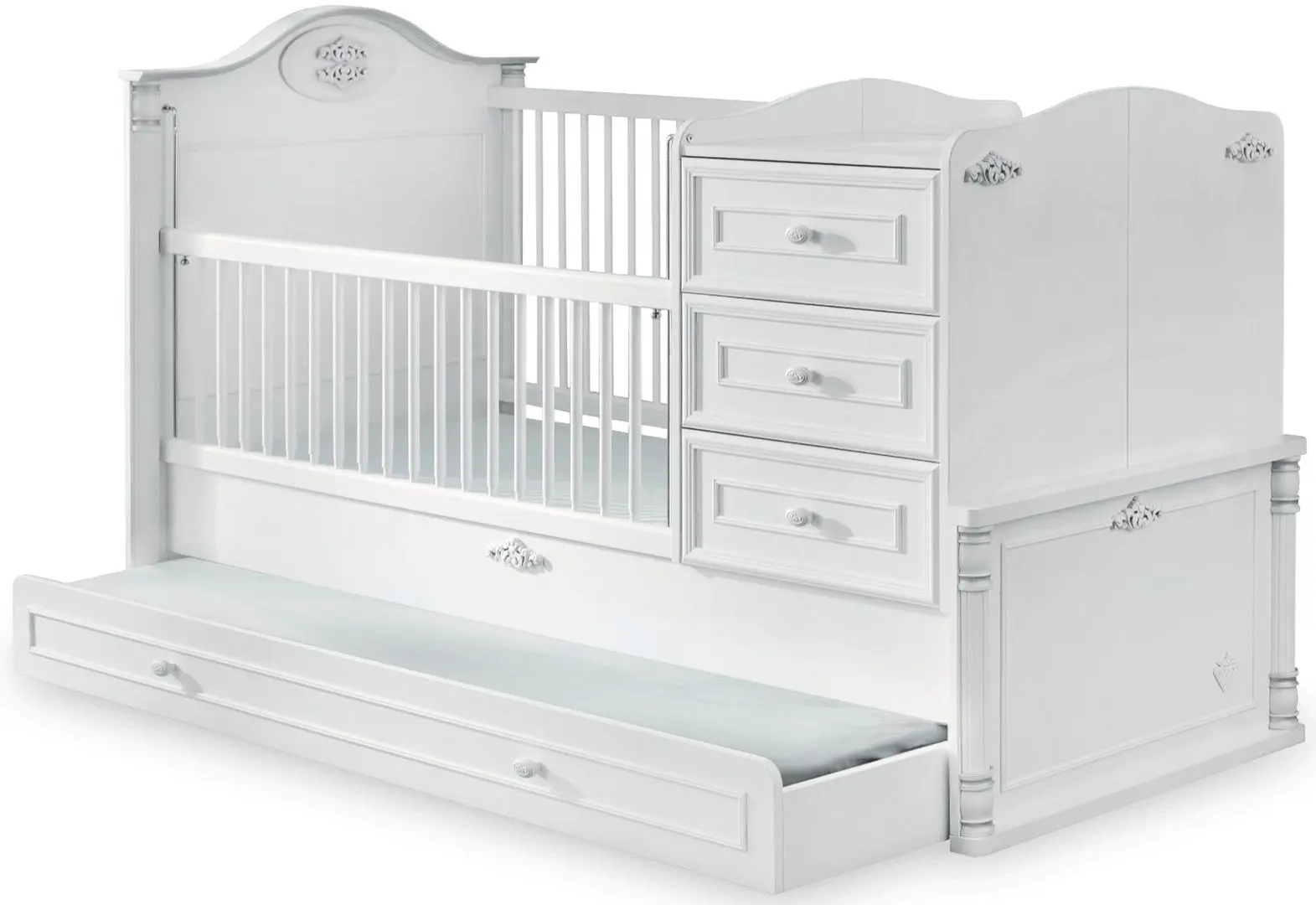 Кроватка Cilek Romantic 20.21.1015.00 White (80x180)