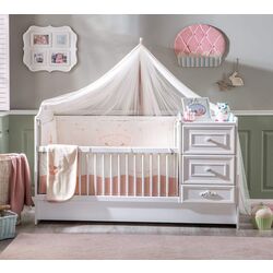 Кроватка Cilek Romantica 20.21.1016.00 White (75x160) Thumb