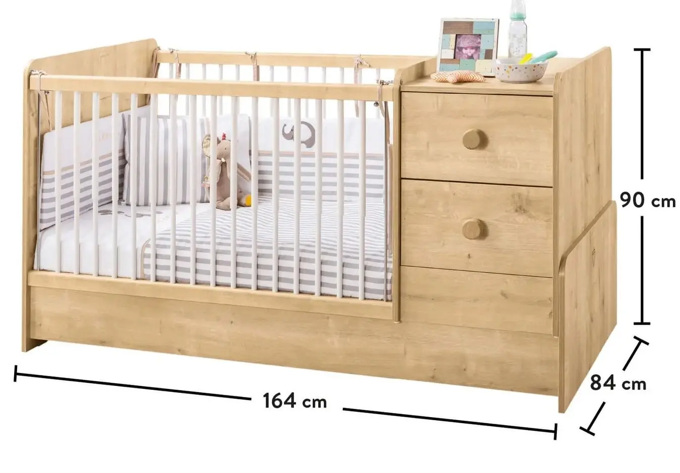 Pat-transformer Cilek Mocha Baby (Light Wood) - 4