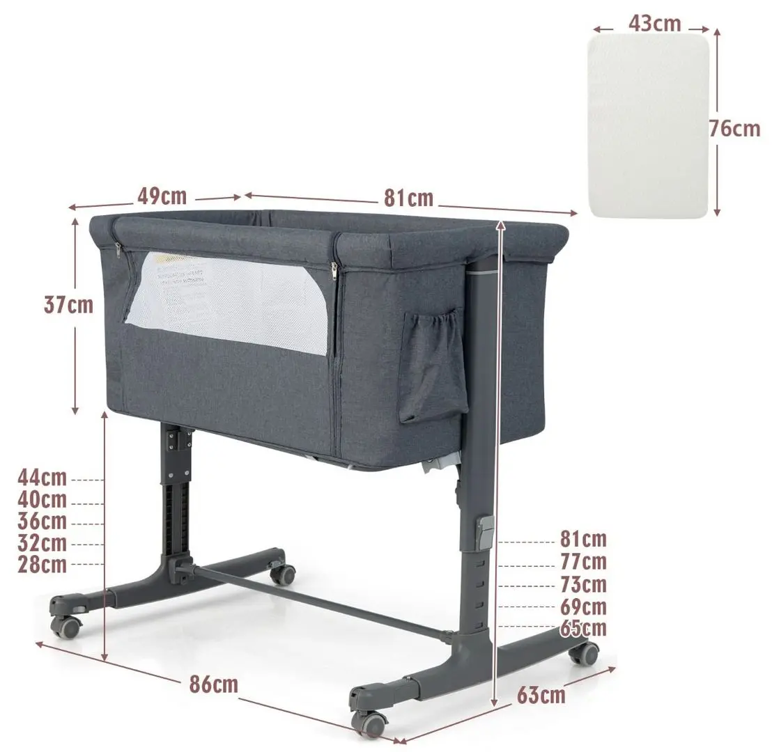 Patuc 3in1 Costway BC10112GR (Grey)