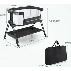 Patuc-leagan 2in1 Costway BC10119DK (Grey/White) Thumb