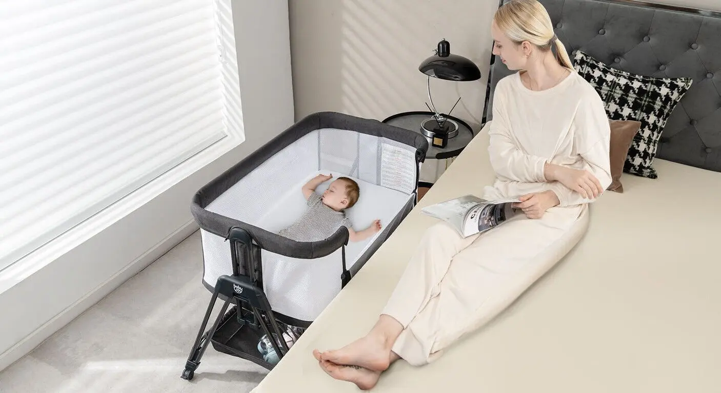 Patuc-leagan 2in1 Costway BC10119DK (Grey/White)