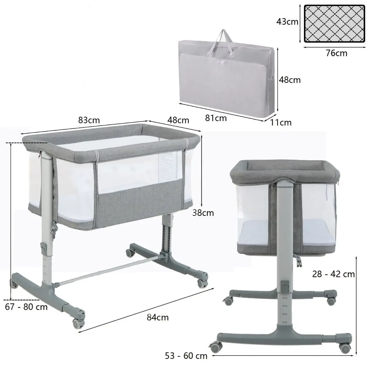 Patuc-leagan Costway BC10258HS (Grey)