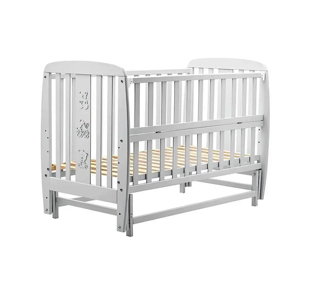 Кроватка Дубок Друзья + маятник (Grey) - 2