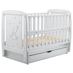 Кроватка Дубок Умка ящик/маятник (Grey) Thumb