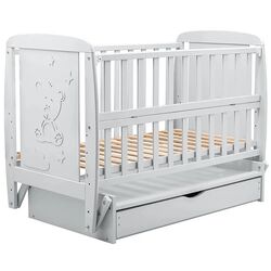 Кроватка Дубок Умка ящик/маятник (Grey) Thumb