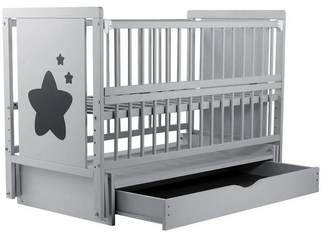 Patuc Дубок Zvezdochka + sertar/pendul (Grey) - 2