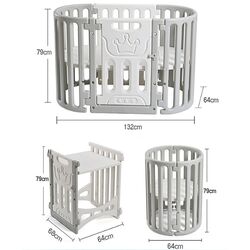 Patuc-transformer 7in1 Glamvers Princess (Gray/White) Thumb